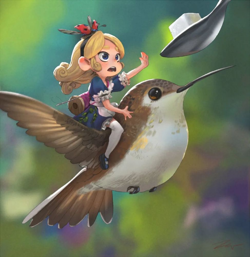 配色|Ngan Pham/明暗光影和配色，都非常细腻，极具故事情节性的作品