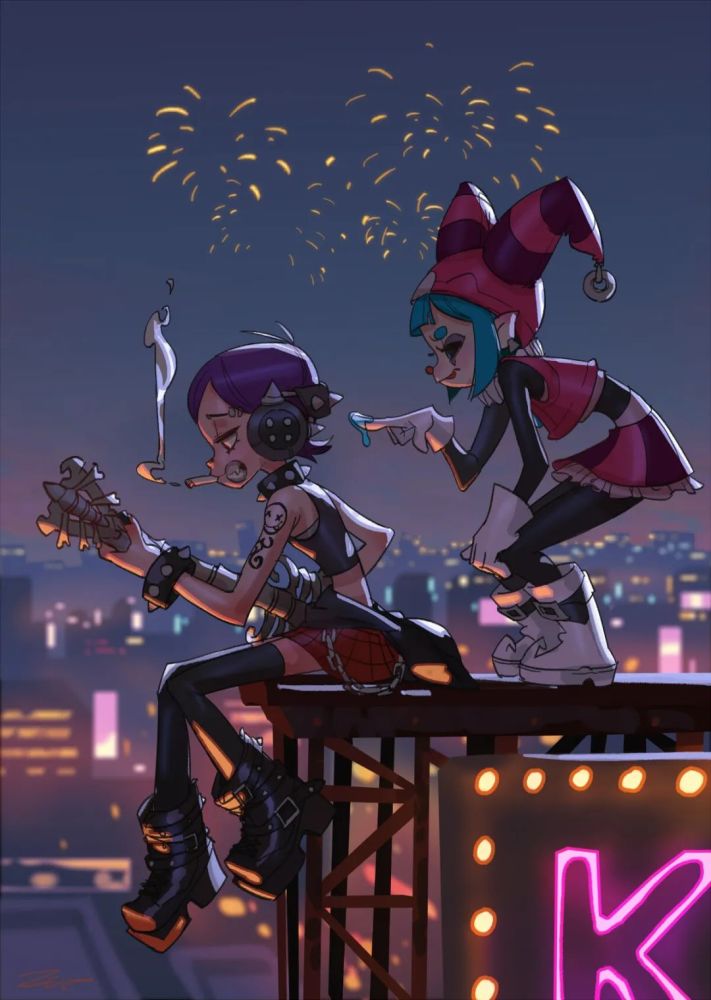 配色|Ngan Pham/明暗光影和配色，都非常细腻，极具故事情节性的作品