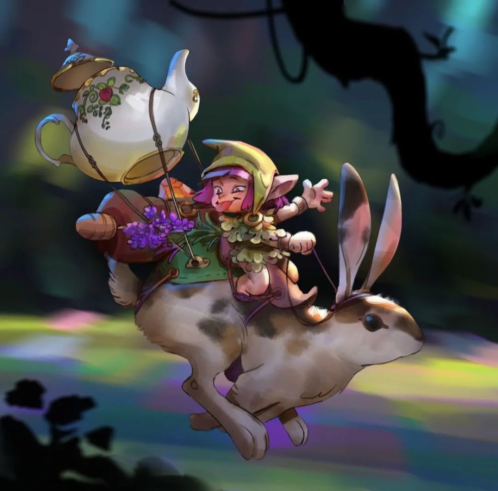 配色|Ngan Pham/明暗光影和配色，都非常细腻，极具故事情节性的作品