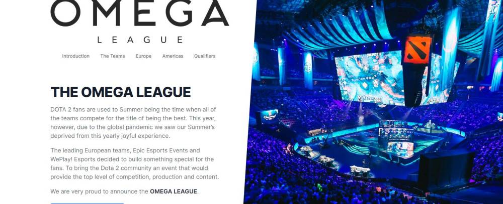 DOTA2：Omega中国区海选赛正式开启，秘密回归与欧洲诸强线上开战