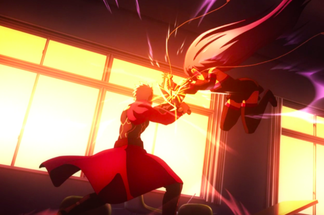 在力量比拼方面吃亏的红a也有筋力ex的时候浑身肌肉恐怖如斯