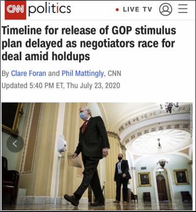 白宫|国会白宫争论不休 美国新一轮疫情纾困计划被耽误了