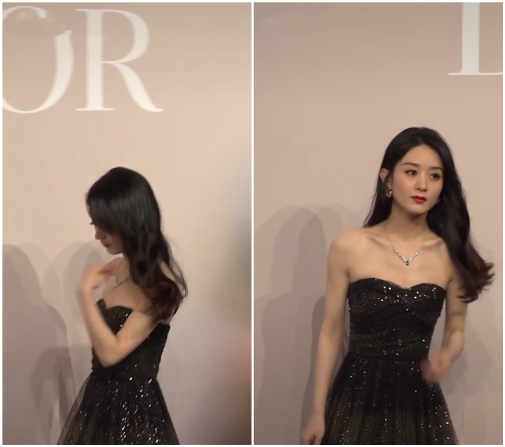 赵丽颖|赵丽颖出席活动近距离被拍 长相倒是没变 只是怎么没以前阳光了？