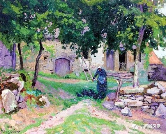 后印象派|迷人的乡村风情