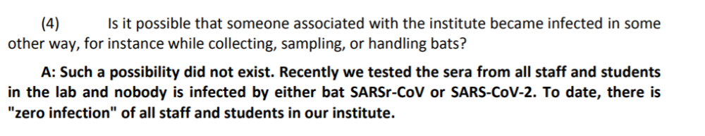 石正丽|石正丽接受《科学》杂志专访：“特朗普欠我们一个道歉”