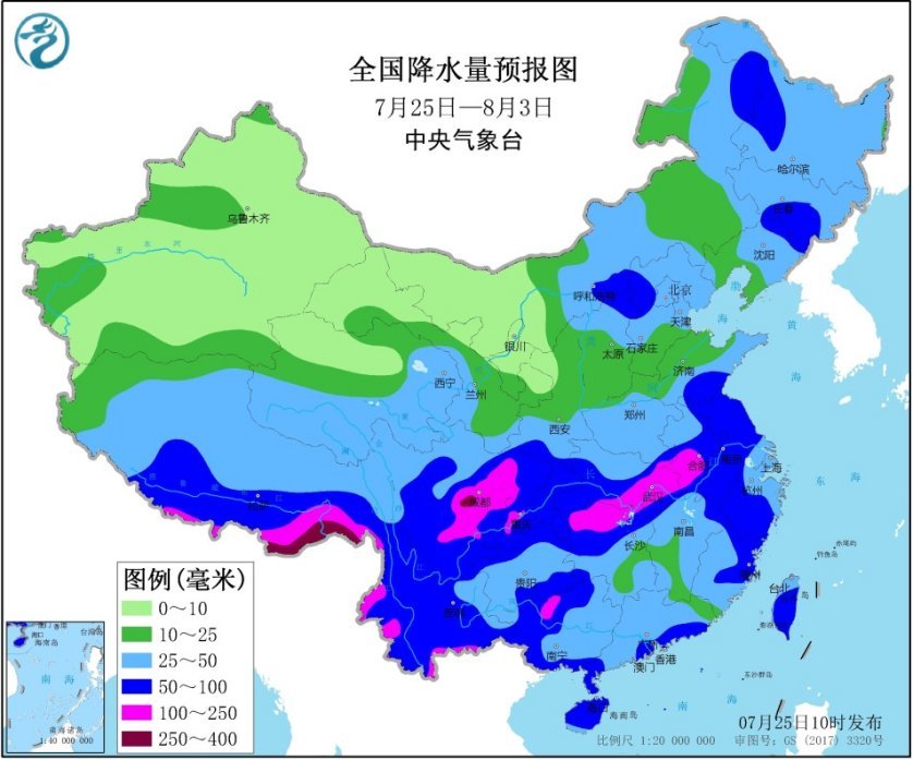 大到暴雨|汉娜即将登陆美国！我国川渝鄂“大水龙”形成，暴雨，大暴雨来了