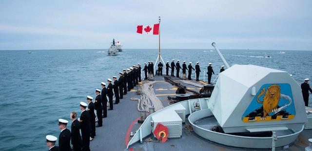 (加拿大海军)为了加强自己的军事实力,军工制造业能力相当弱的加拿大