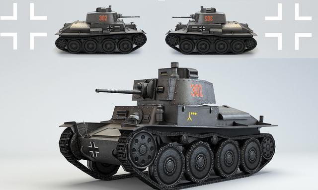 二战德国的万金油消灭对手超2万作战车辆从捷克抢来的38t坦克