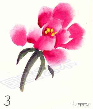 图文教程简单易学的写意牡丹三步画法