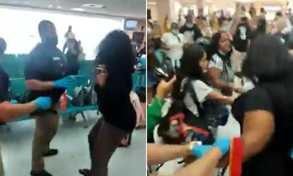 精神航空|美国两名乘客飞机上打架致航班被迫返航，下机后又与其他乘客互殴