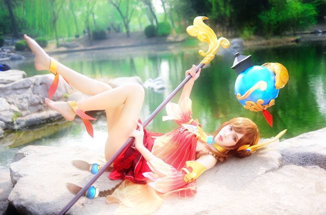 王者荣耀 大乔cosplay cn:桃昔