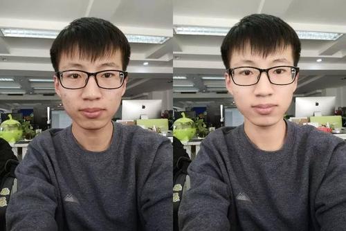 美颜前后对比总之,大部分人使用美颜相机的初衷都是为了使网络世界里