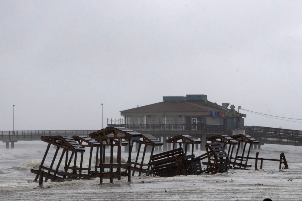 得克萨斯州|疫情之下再遇难题！飓风“汉娜”登陆美国，带来狂风暴雨！