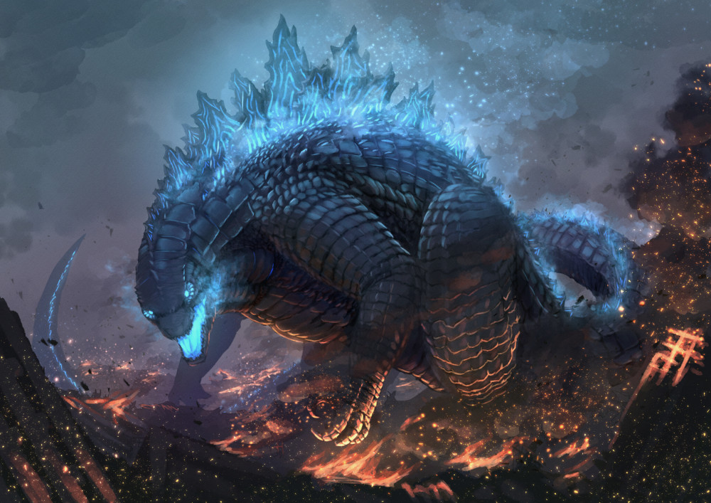 当怪兽都进化成巨龙哥斯拉领衔时尚潮流拉顿变身最帅怪兽