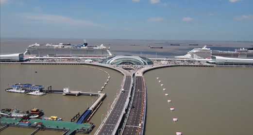 上海吴淞口国际邮轮港--亚洲第一国际邮轮
