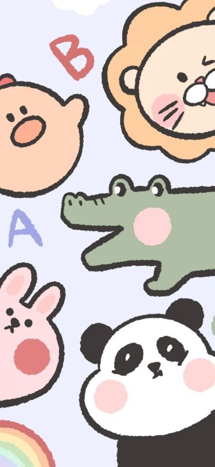 超可爱的聊天背景图