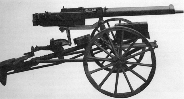 专门打坦克的机枪一战德国mg18超重机枪就是一门速射炮