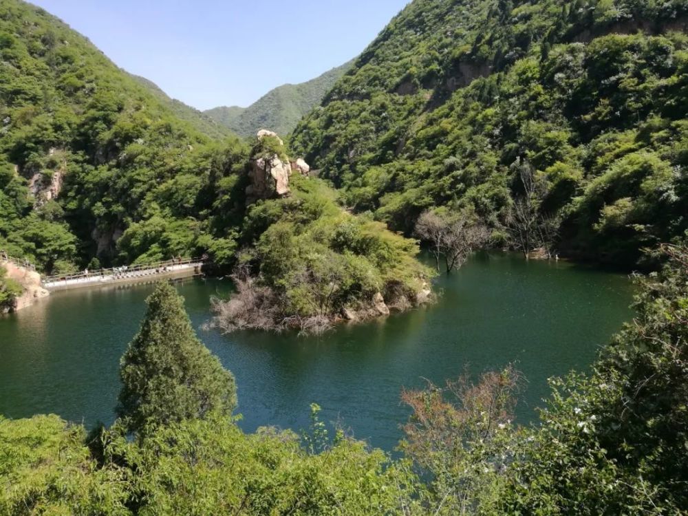 山西│来中条山的神潭峡谷和云端漫步,享清凉世界吧