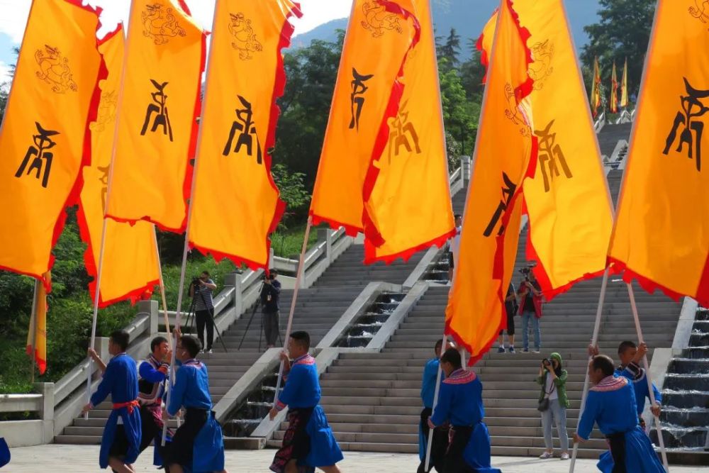 【方志四川•历史文化】汶川县 北川县举行大禹诞辰4147周年祭祀活