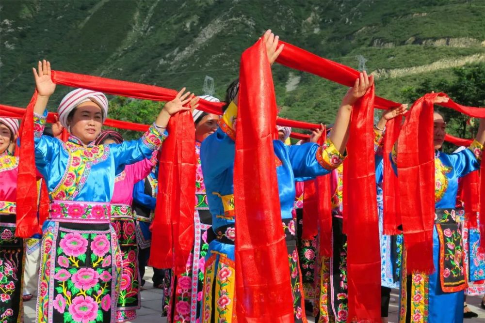 方志四川历史文化汶川县北川县举行大禹诞辰4147周年祭祀活动