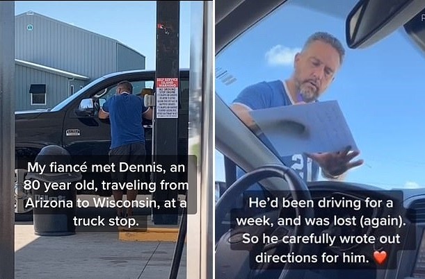 丹尼斯|美国一对夫妻开车2600千米护送一位自驾迷路的老人回家