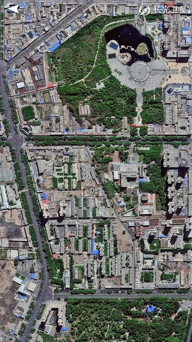 青海格尔木市市区图图片