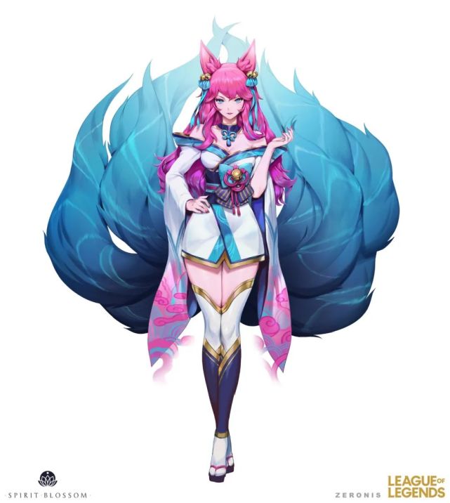 灵魂莲华立绘作品薇恩还有两种形态