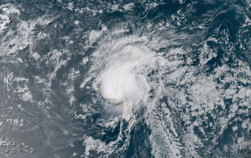 飓风道格拉斯袭击美国夏威夷还要出口成台风分析不影响我国