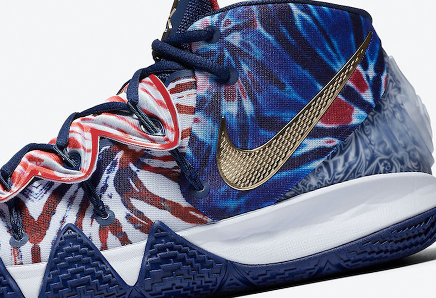 三色扎染装扮欧文合体战靴kyries2hybrid新配色将登场