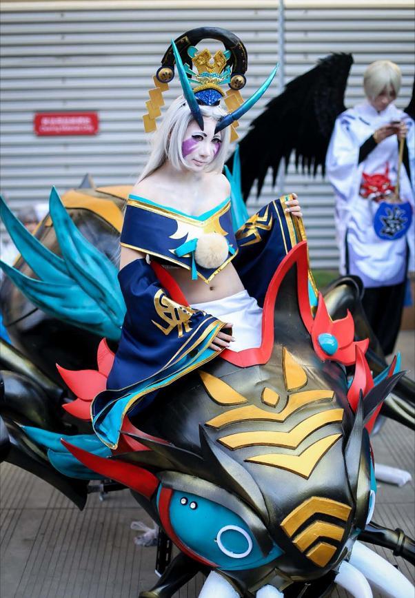 阴阳师:cp26漫展遇见100%高还原度sp酒吞,玩家里面有"大神"