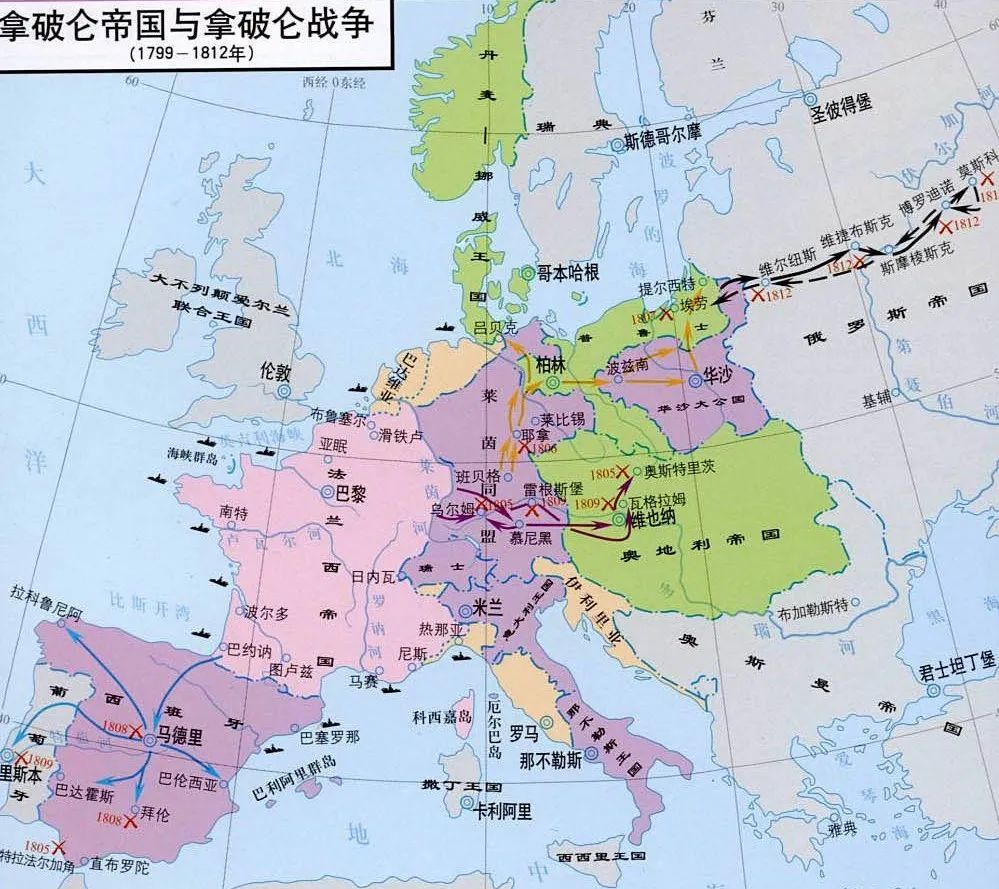 近代战争10 拿破仑战争上 拿破仑天神降临 两败反法同盟侵袭 腾讯新闻