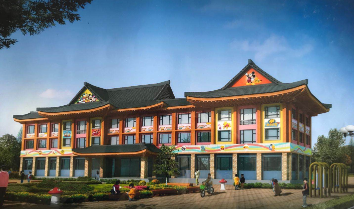 龙井市第三幼儿园即将在年底竣工