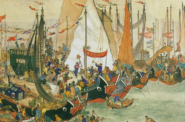 从元末的渡江战役和鄱阳湖水战开始,到郑成功收复台湾,明朝建立近300