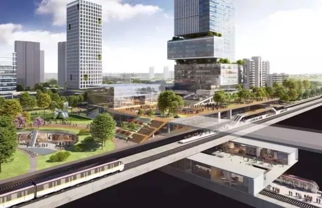 总投资50亿红庙坡tod总部规划打造千亿级企业集群