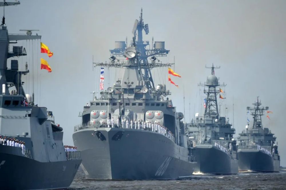 阅兵式|阅兵式展示海上复兴 俄舰队将拥有高超声速武器