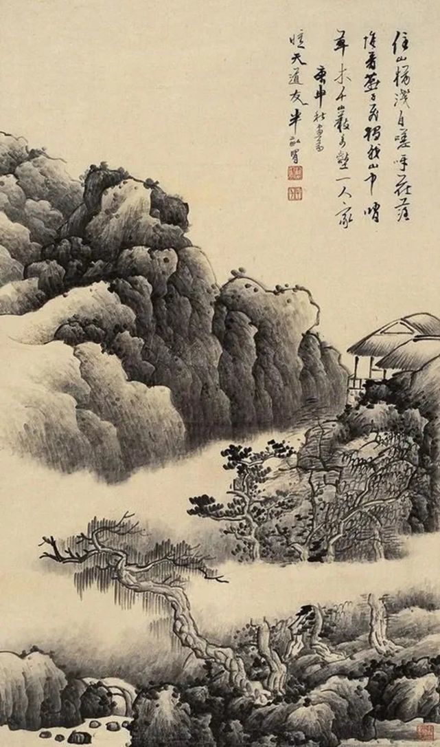 龚贤的积墨法独树一帜他在中国画创作中是如何运用的