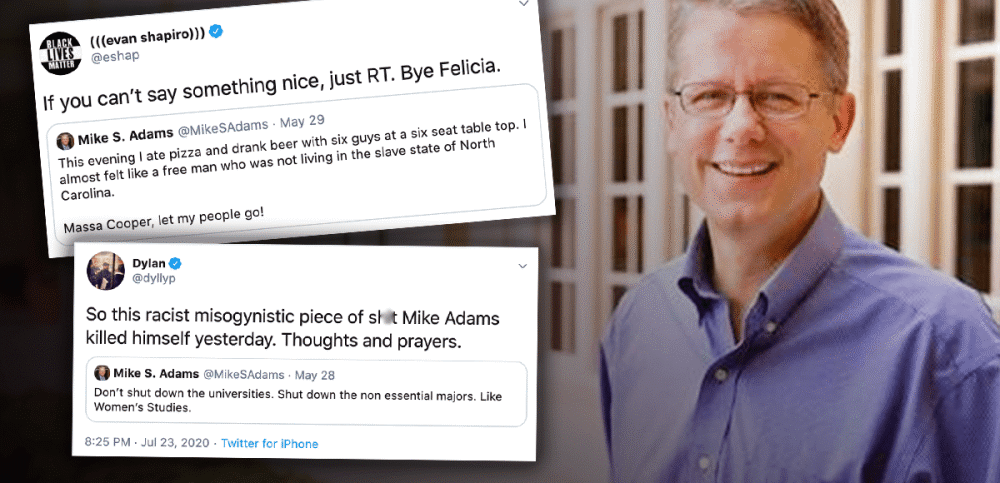 迈克·亚当斯|发表种族与性别歧视言论遭校方处理后 美国教授自杀身亡