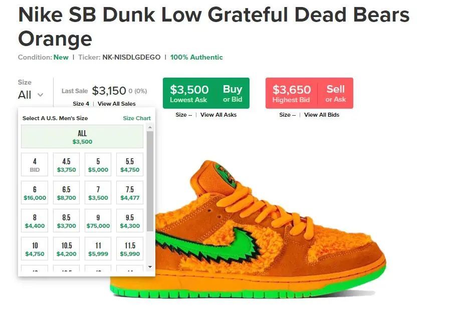 陈伟霆塔克上脚小熊dunk市价贵到你不敢想象