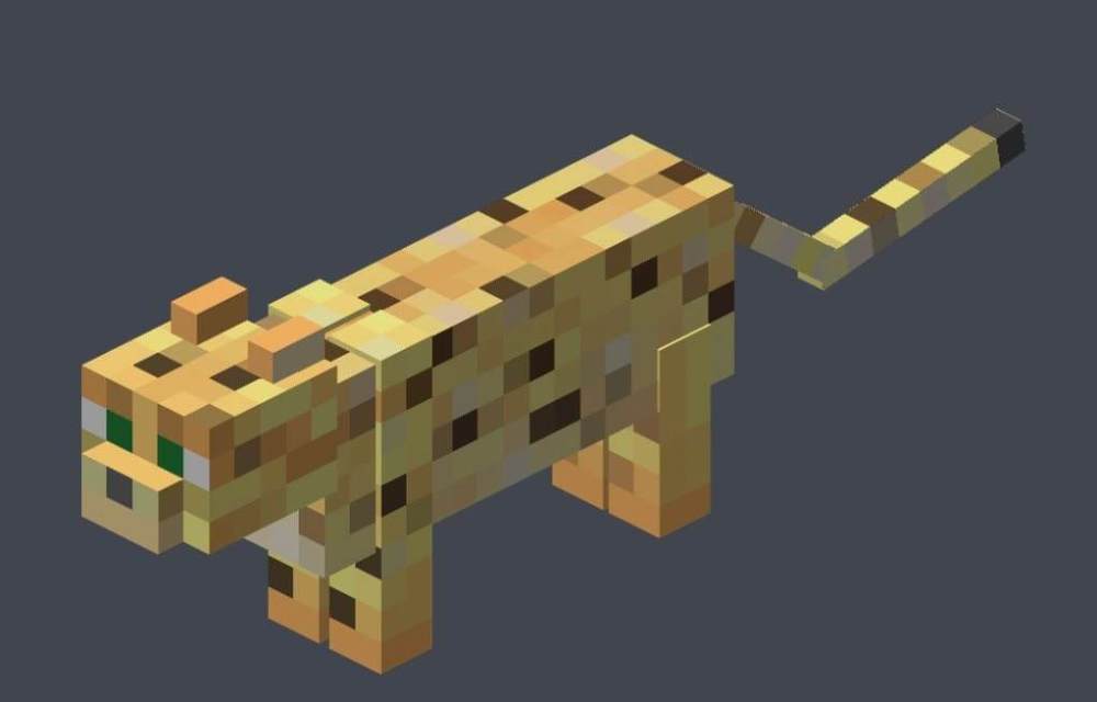 我的世界那些新手不知道的豹猫的冷知识