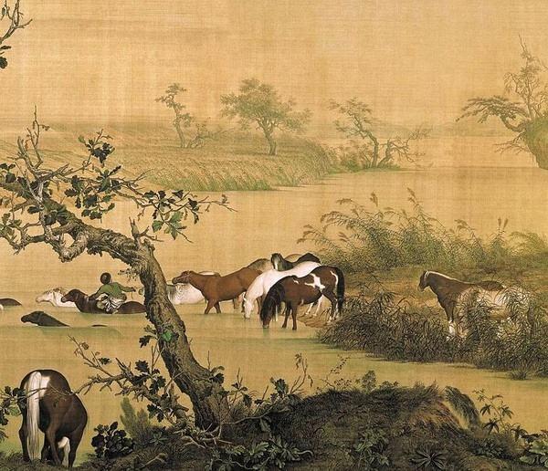 傳奇畫家他畫了幅百馬圖300年無人超越去世時皇帝親自送葬