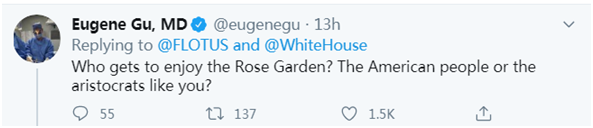 梅拉尼娅·特朗普|新冠疫情仍严峻，梅拉尼娅却发推宣布要修白宫玫瑰园，网友：别浪费我们的钱