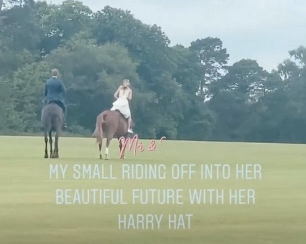 克雷西达·博纳斯|哈里王子前女友与贵族男友举办私密婚礼，新郎也叫哈里