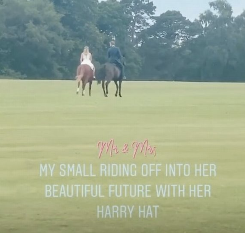 克雷西达·博纳斯|哈里王子前女友与贵族男友举办私密婚礼，新郎也叫哈里