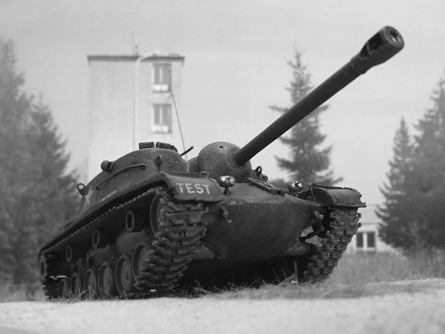 美国t110e3重型坦克过分追求火力和防护的产物被英国技术打败