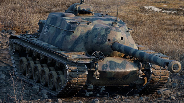 美国t110e3重型坦克,过分追求火力和防护的产物,被英国技术打败