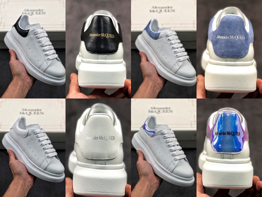 哇这款麦昆夜光小白鞋太美了吧