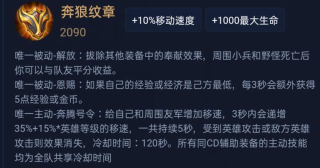 王者荣耀职业赛场上频繁出现的奔狼纹章是否适合路人局