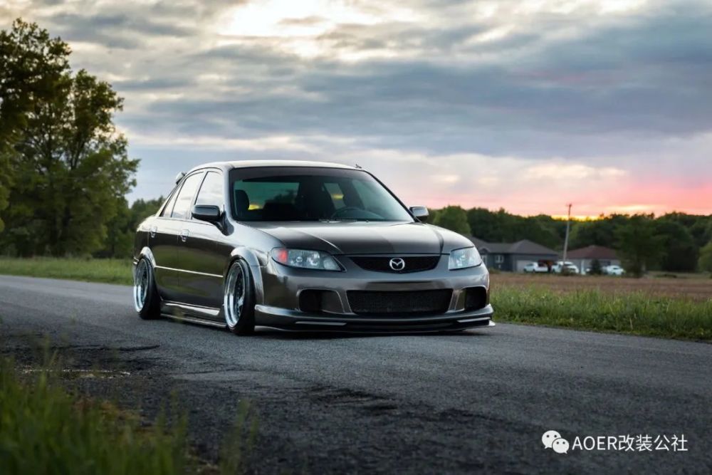 改装分享马自达323重现当年的美