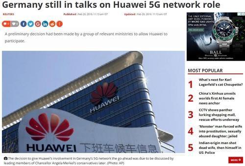 德国也要放弃华为?美国公布5g干净网络列表,24家运营商排除华为