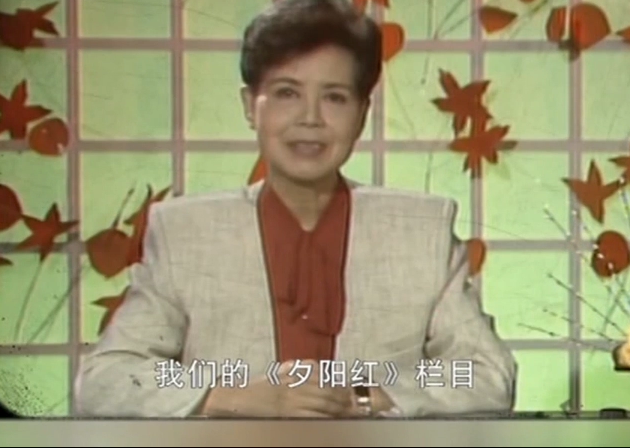 已经退休的沈力老师又被请回央视,主持深受老年人喜爱的《夕阳红》